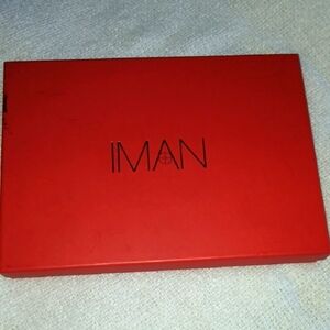 NWT 2 Items Boxed Set IMAN Elegant Black Wrap